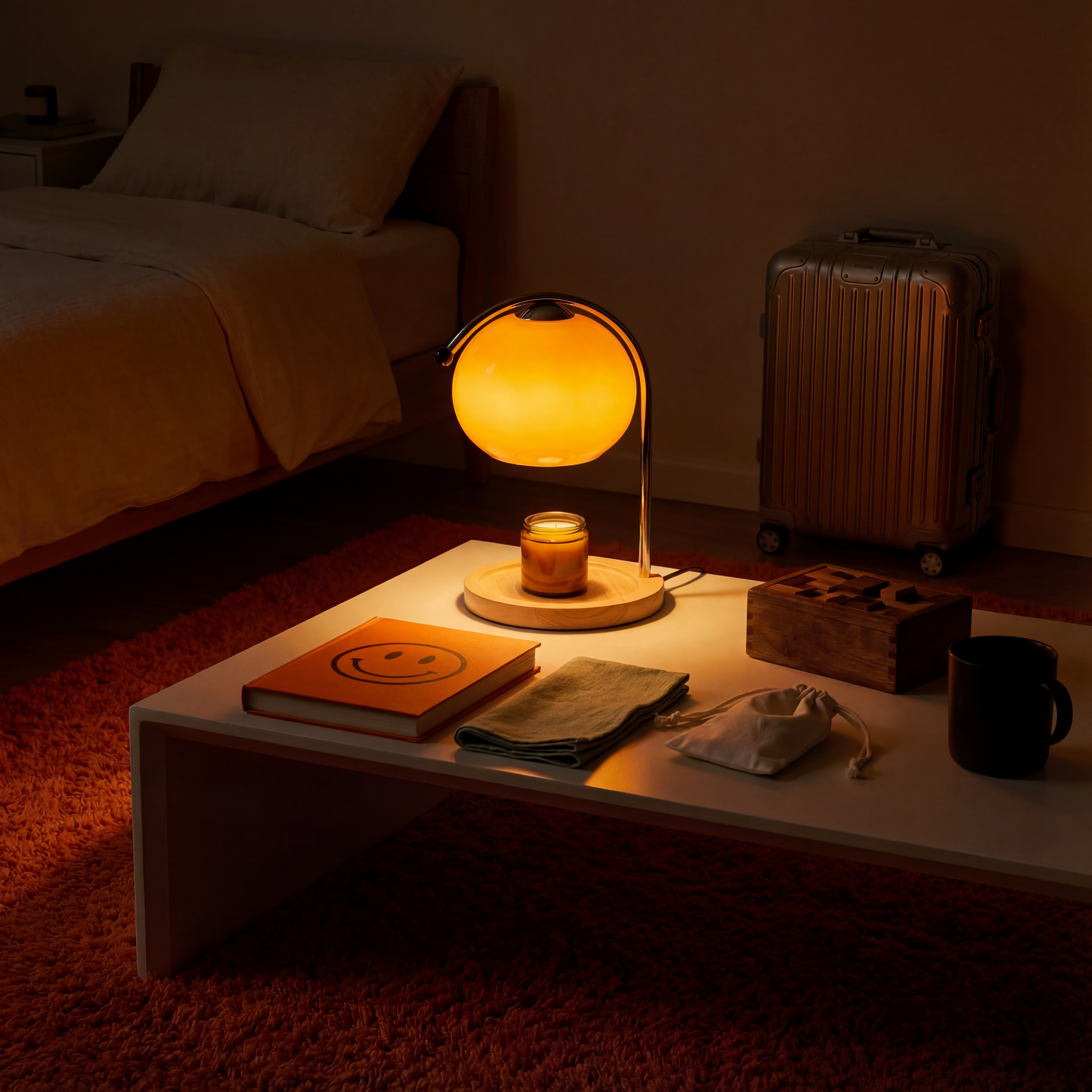 Candle Warmer Lamp | Flameless Candle Warmer | Retro Dome Candle Lamp