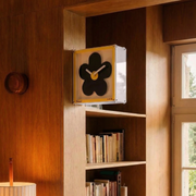 Double Sided Clock Flower