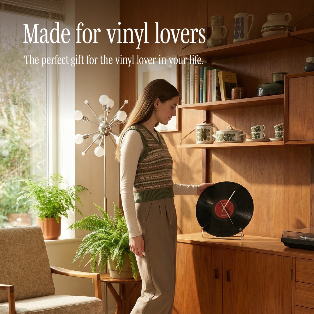 Vinyl Clock